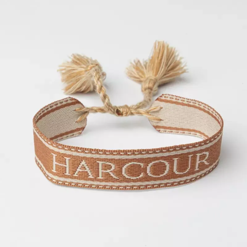 Bracelet quitation Baya Harcour – Unique – Marine/Abricot Offre Limite