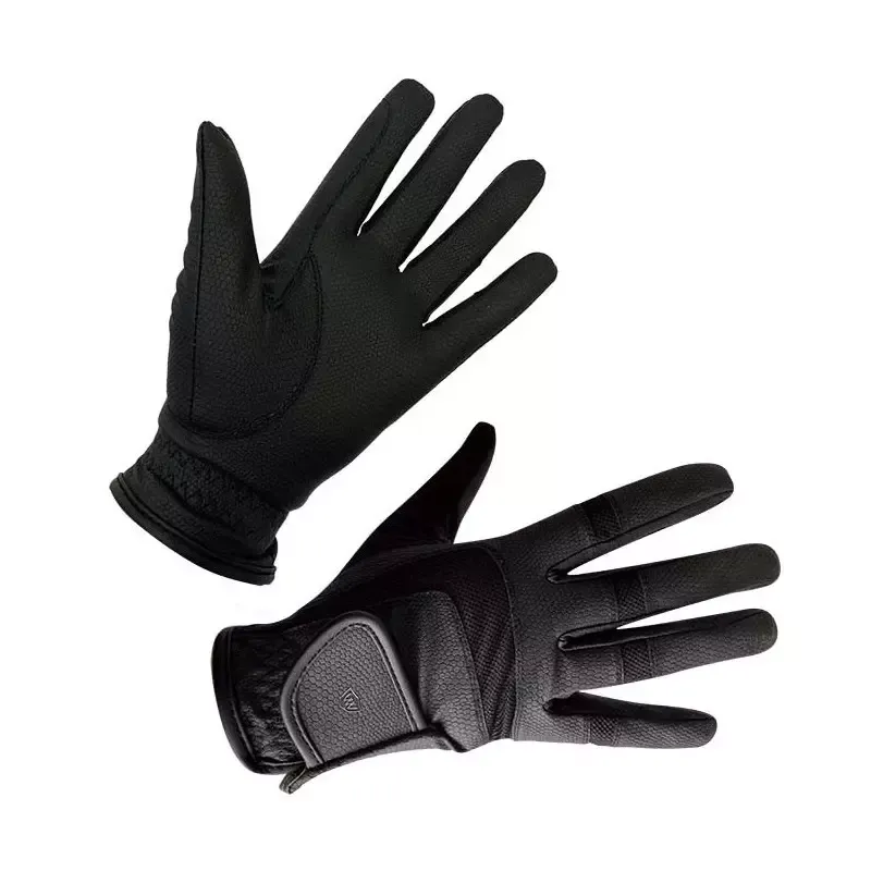 Populaire Gants quitation Sport Woof Wear - Noir