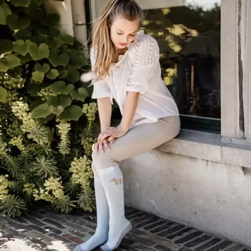 Chaussettes quitation Sammy Kentucky - Bleu Clair Petit Prix