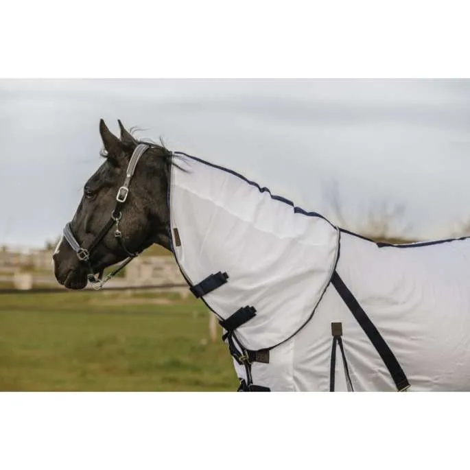 Commande En Gros Couvre-cou Mesh -Equithme - blanc - cheval (full )