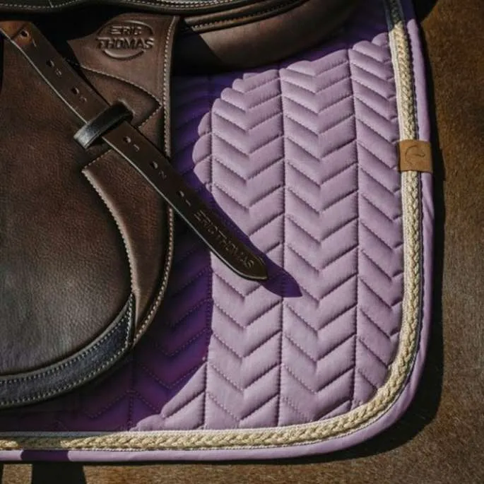 Offre Spciale Tapis de selle Softy dressage cheval - Equithme - marine - cheval (full )