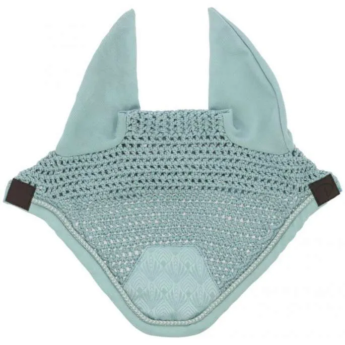 Bonnet Chasse-mouches Brocart cheval - Equithme - bleu ciel - cheval (full ) Prix Cass