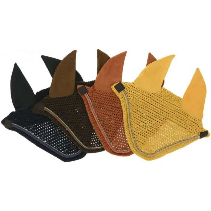 Bonnet chasse-mouches Hexalight cheval - Equithme - jaune - cheval (full ) Retour Gratuit