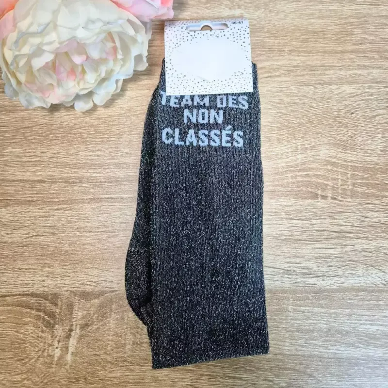 Expdition Rapide Chaussettes quitation paillettes Team des non.classs Paillettes Attitude - Bordeaux