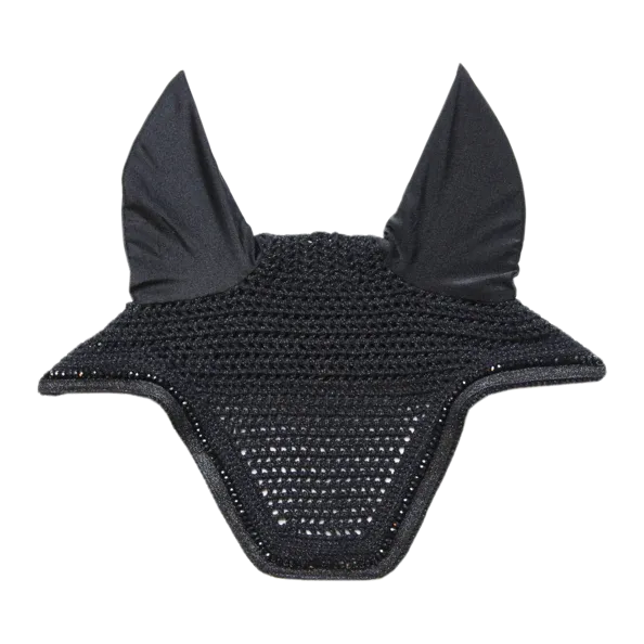 Orejerass Kentucky Fly Veil Wellington Glitter Band Soundless - Full / Dark Navy Dernire Chance