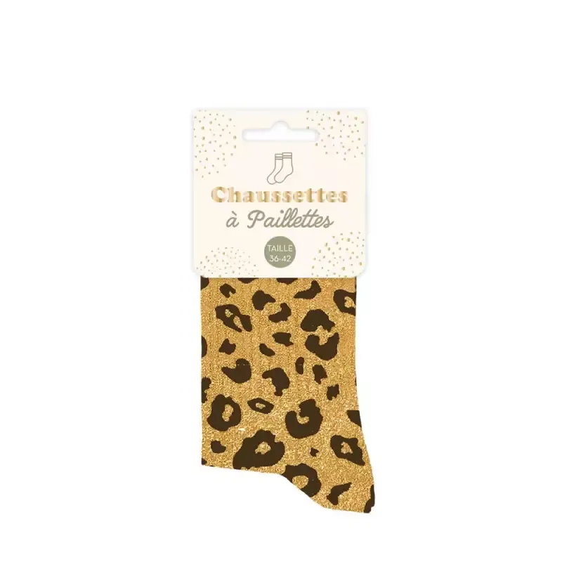 Nouvel Arrivage Chaussettes paillettes courtes Lopard - Lopard