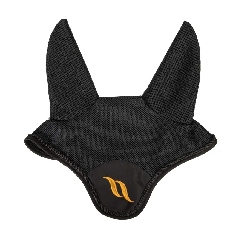 Livraison Gratuite BACK ON TRACK – Bonnet pour chevaux Airflow – Cheval – Noir