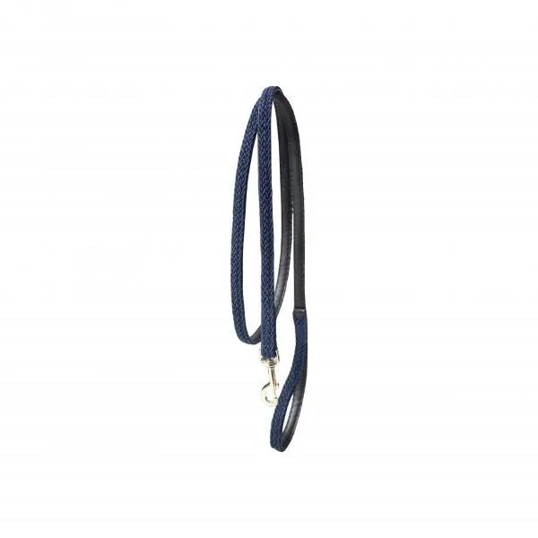Must-Have Ramal Kentucky Plaited Nylon Dog & caballo Lead - Navy