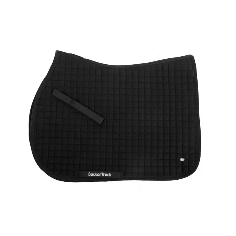 BACK ON TRACK – Tapis de selle – Cheval – Noir Produit De Marque