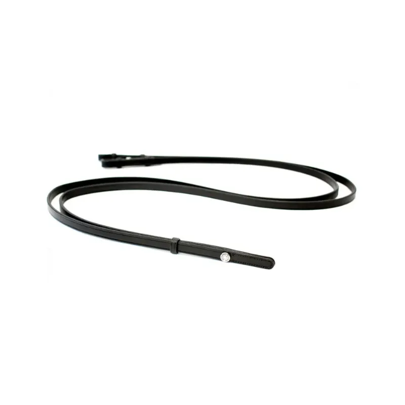 ANTARS - Rnes lisses de dressage Origin - Cob - Largeur 13 mm - Noir Vente Flash