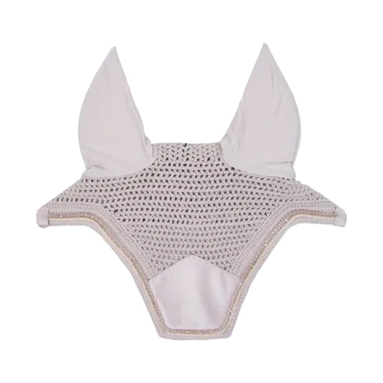 Orejerass Kentucky Fly Veil Wellington Velvet Pearls - Navy Top Vente