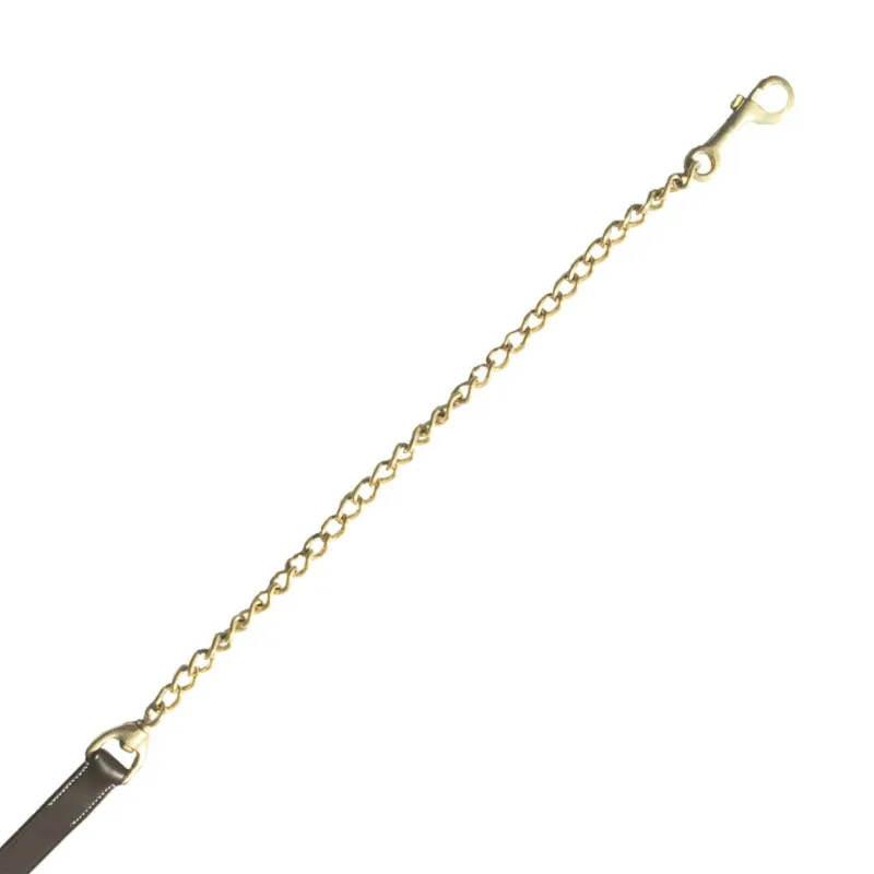 Nouvelle Collection CANTER - Longe prsentation chane simple - Noir