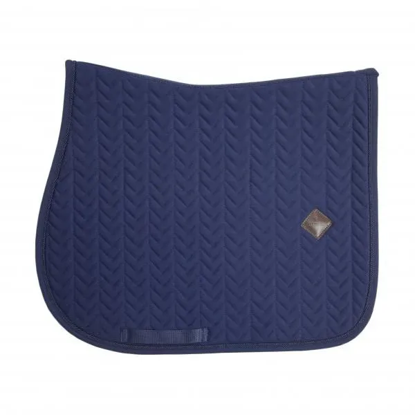 Commander Maintenant para caballo Kentucky mantilla Fishbone Jumping - White
