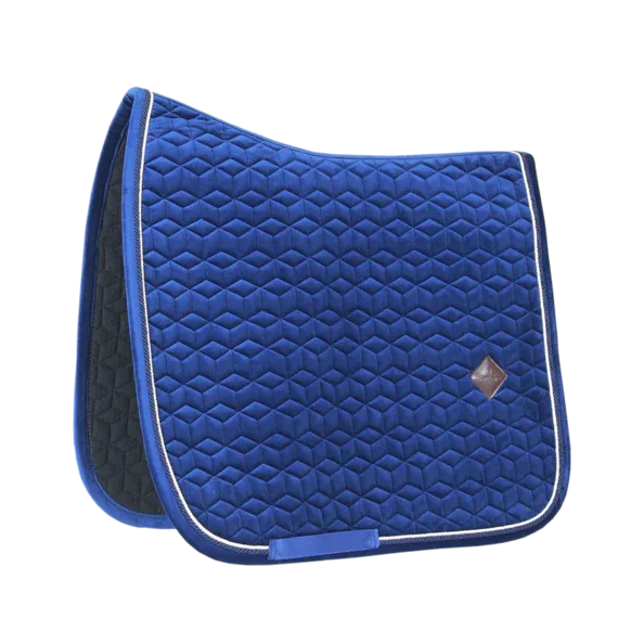 Top Vente para caballo Kentucky mantilla Basic Velvet Dressage - Grey / Full