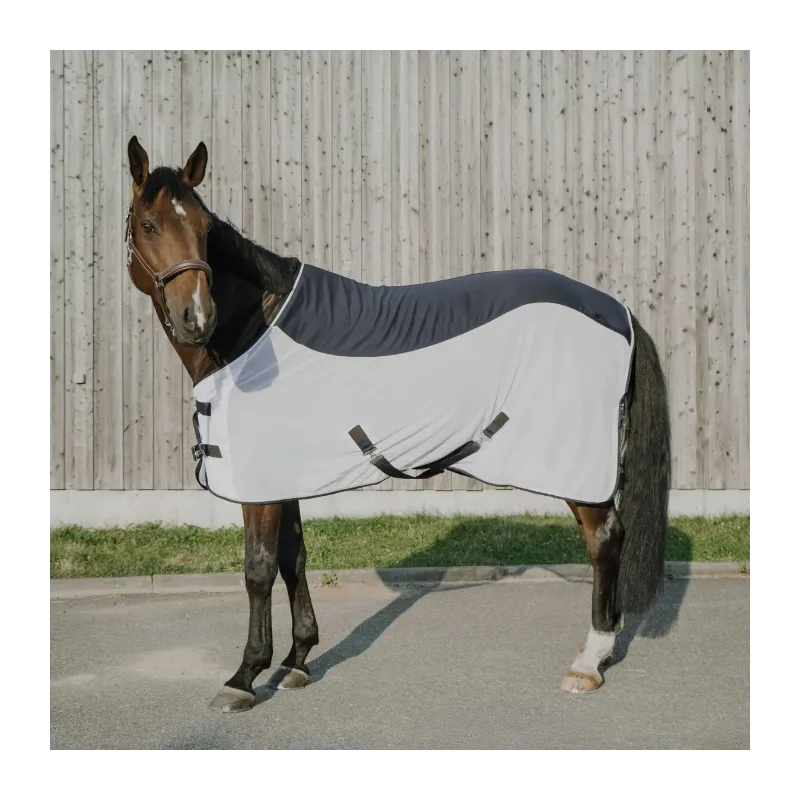 QUITHME - Chemise Flycool - 5'9 (125 cm ) - Marine / Blanc Satisfait Ou Rembours