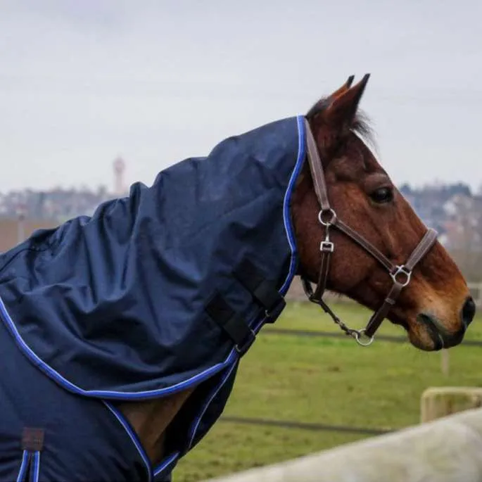 Expdi Aujourdhui Couvre-cou Classic 1200D 0g - Equithme - marine - 0g - cheval (full )