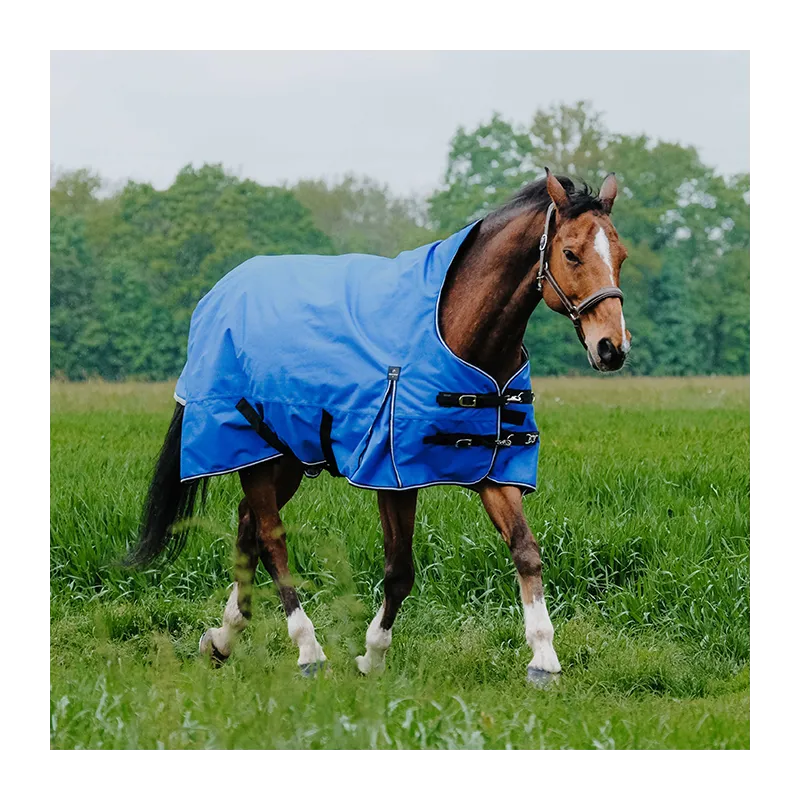 Prix Promo QUITHME - Couverture Tyrex 1200D High Neck Aisance - 4'9 (105 cm ) - Bleu roi - 0 gr