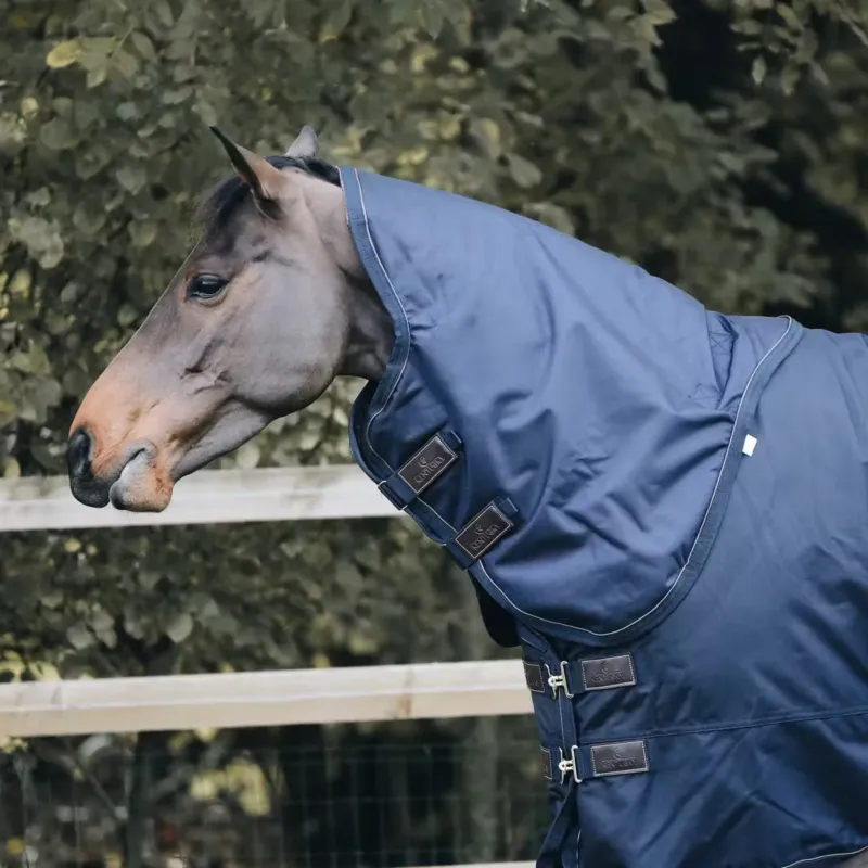 Prix Bas Manta para caballo Kentucky Neck for All Weather impermeable Pro 150g - Royal Purple / L
