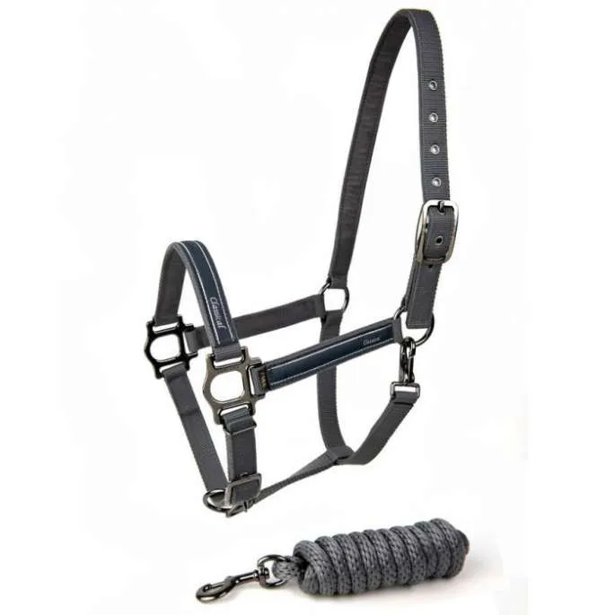 Soldes Licol + longe Classical - Lami-Cell - gris - cheval (full )