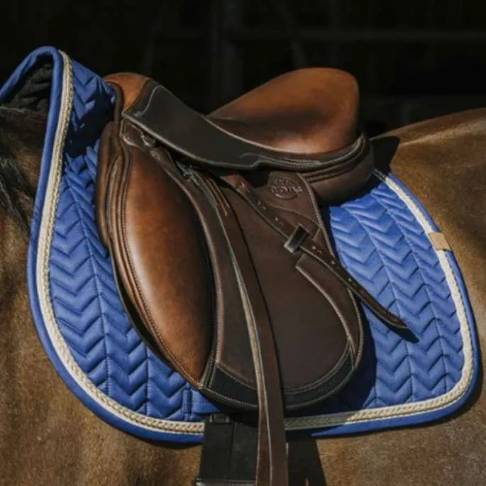 Commander Vite Tapis de selle Softy cheval - Equithme - jaune - cheval (full )