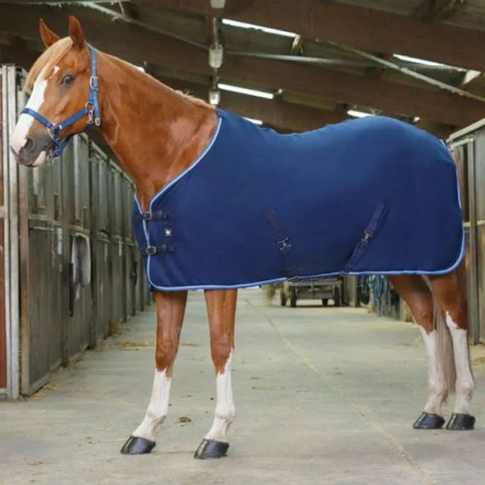 Commander Vite Chemise Polaire Sursangles Croises - Riding-World - marine/ciel - 5'9 - 125 /175 cm