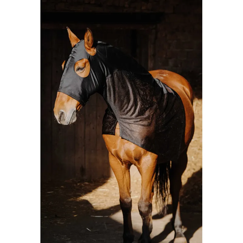 QUITHME - Protection de cou intgral Lycra/Mesh - Cob - Noir Expdi Aujourdhui