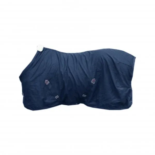 Usine Directe Manta para caballo Kentucky Cotton Sheet - Black / 130 cm