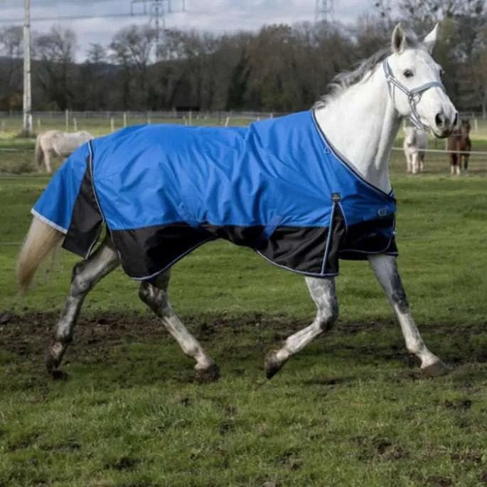 Offre Exclusive Couverture Tyrex Aisance 1200D 0g - Equithme - bleu roy - 0g - 6'9 - 155 /206 cm