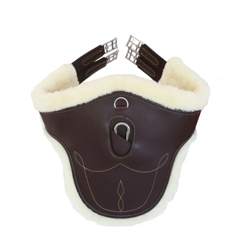 Cincha Kentucky Sheepskin Stud cincha - 115 / Black Acheter En Ligne