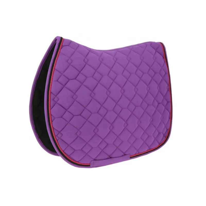 QUITHME - Tapis de selle Double Rope - Cheval - Violet Livraison Express