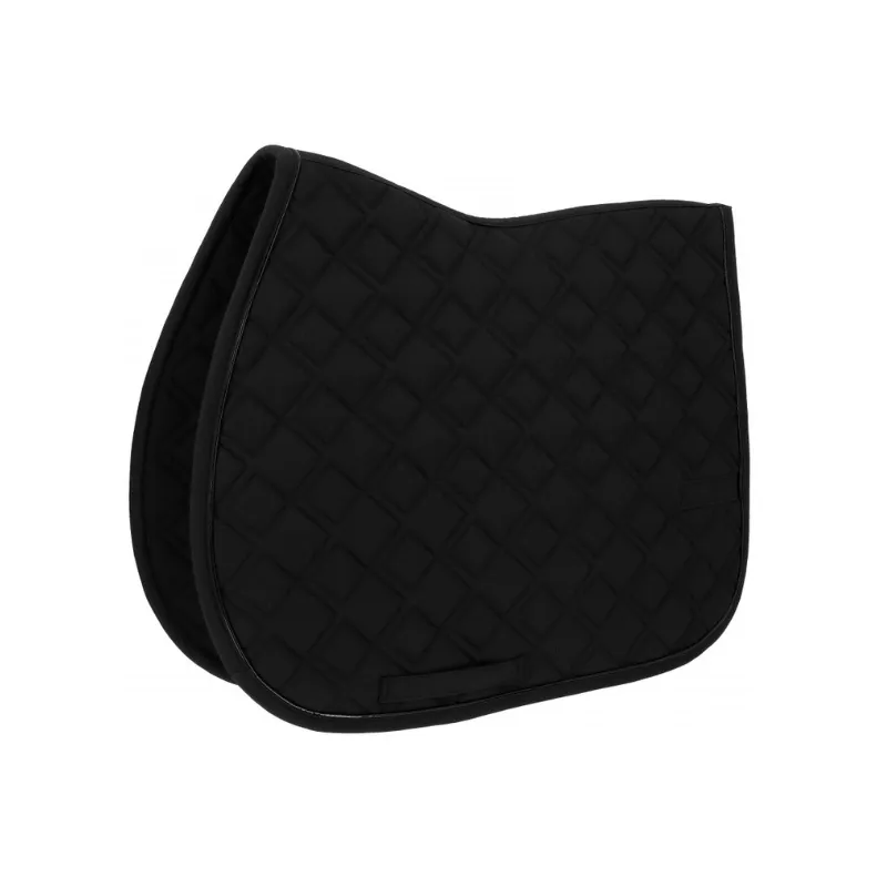 QUITHME - Tapis de selle Mirror - Collection Je t'aime - Cheval - Noir Commander Vite