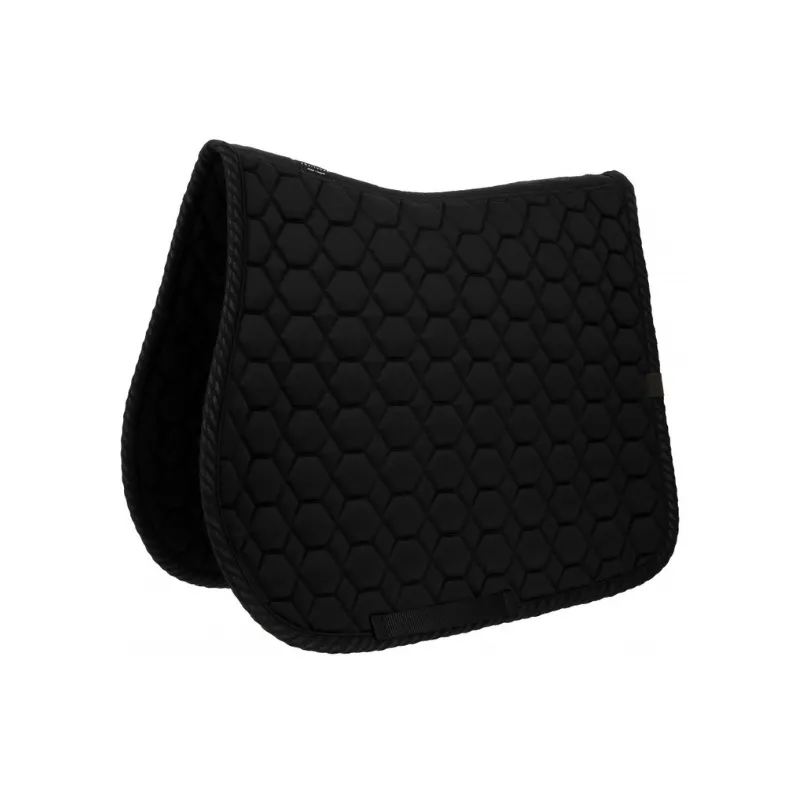QUITHME - Tapis de selle Pretty - Cheval - Noir Pas Cher