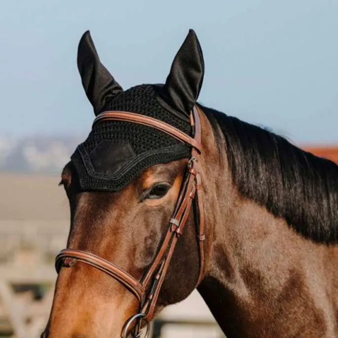 Jusqu puisement Des Stocks Bonnet chasse-mouches Badge - Equithme - gris - cheval (full )