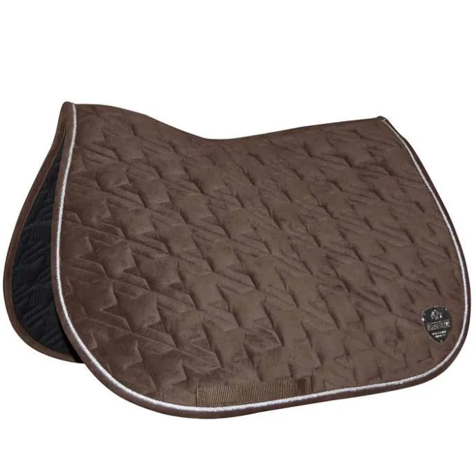 Tapis velours Teddy – Flags&Cup – vieux rose – cheval (full ) Commander Vite
