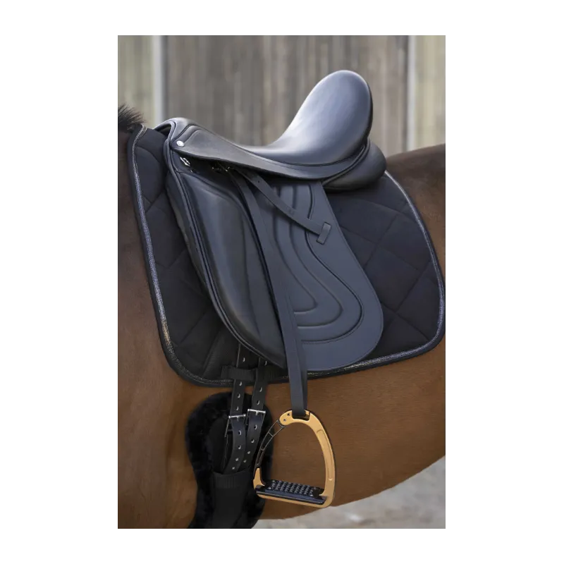 ERIC THOMAS - Selle de dressage New Hybrid - Noir Prix Choc