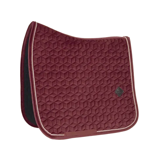 Dernier Modle para caballo Kentucky mantilla Velvet Dressage - Bordeaux / Full