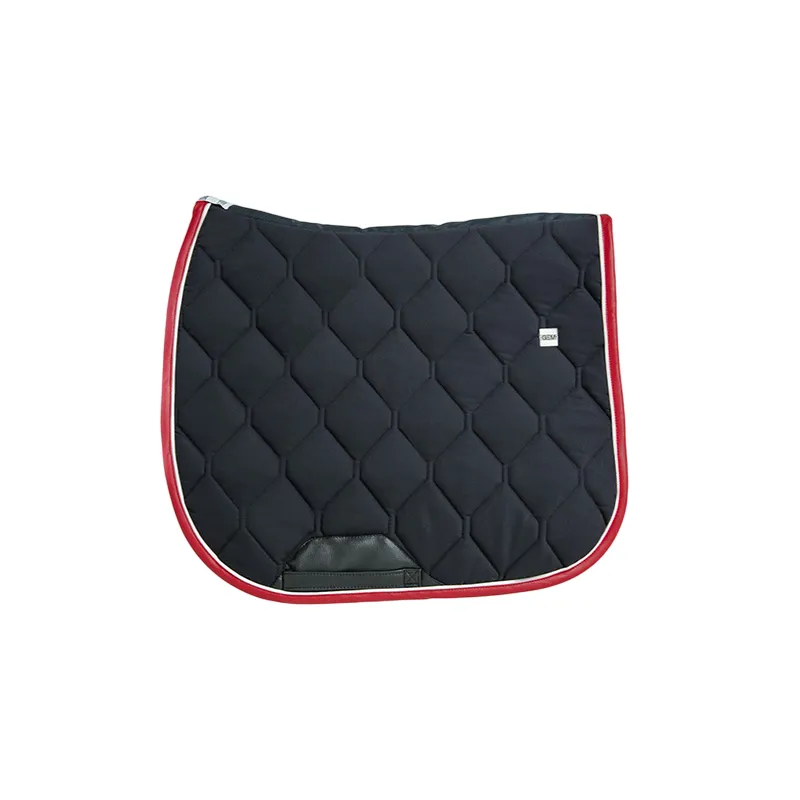 Bon March GEM – Tapis de dressage Classique – Cheval – Noir / Rouge