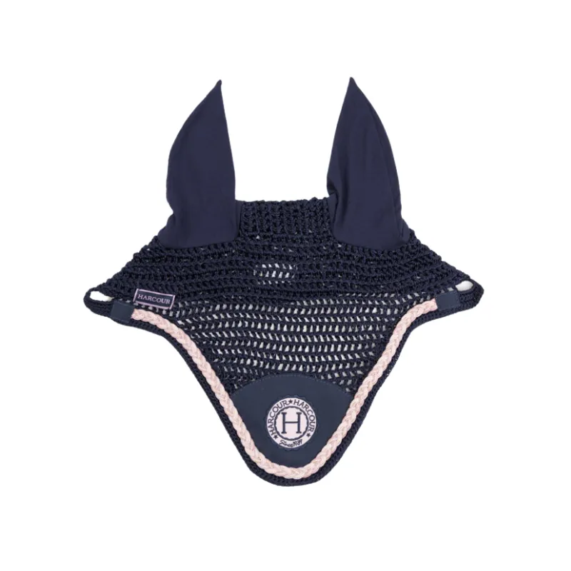 Top Vente HARCOUR – Bonnet pour chevaux Suzette – Poney – Marine