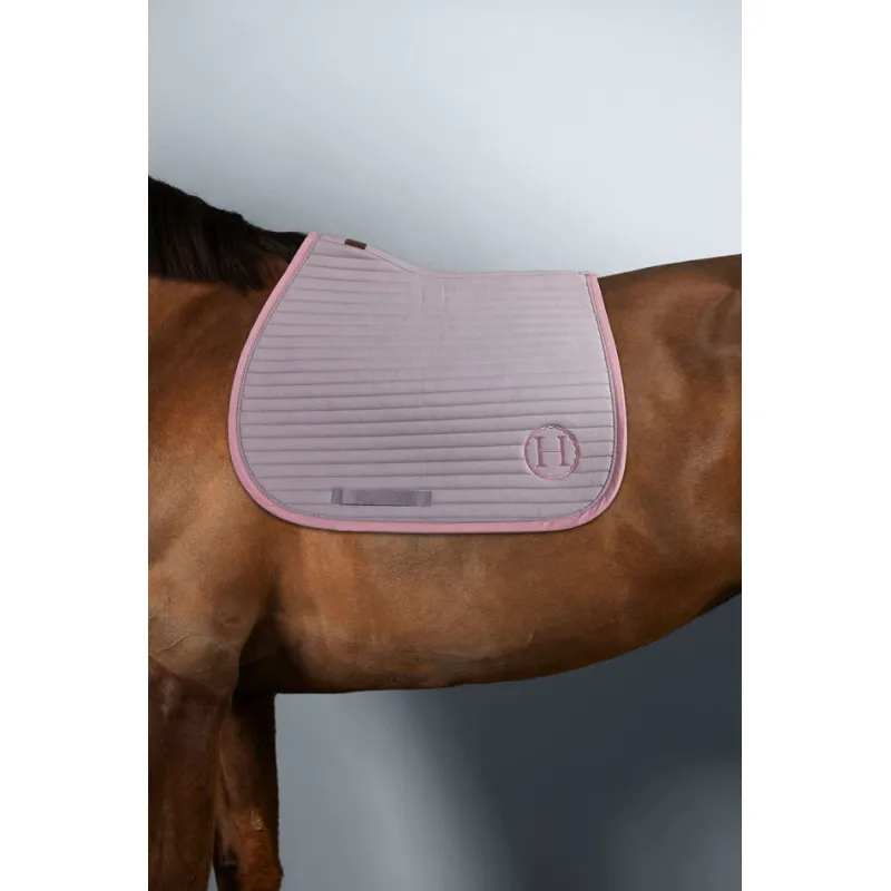 HARCOUR - Tapis de dressage Abbey - Cheval - Gris clair Rduction