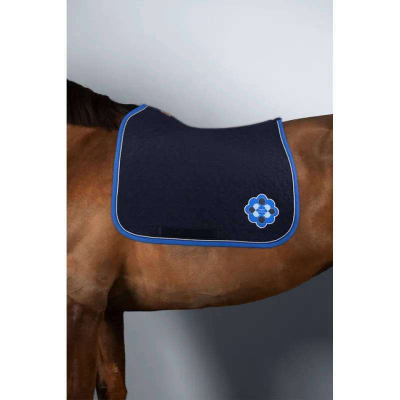 HARCOUR - Tapis de dressage Charles - Collection Versailles - Cheval - Marine Produit De Marque