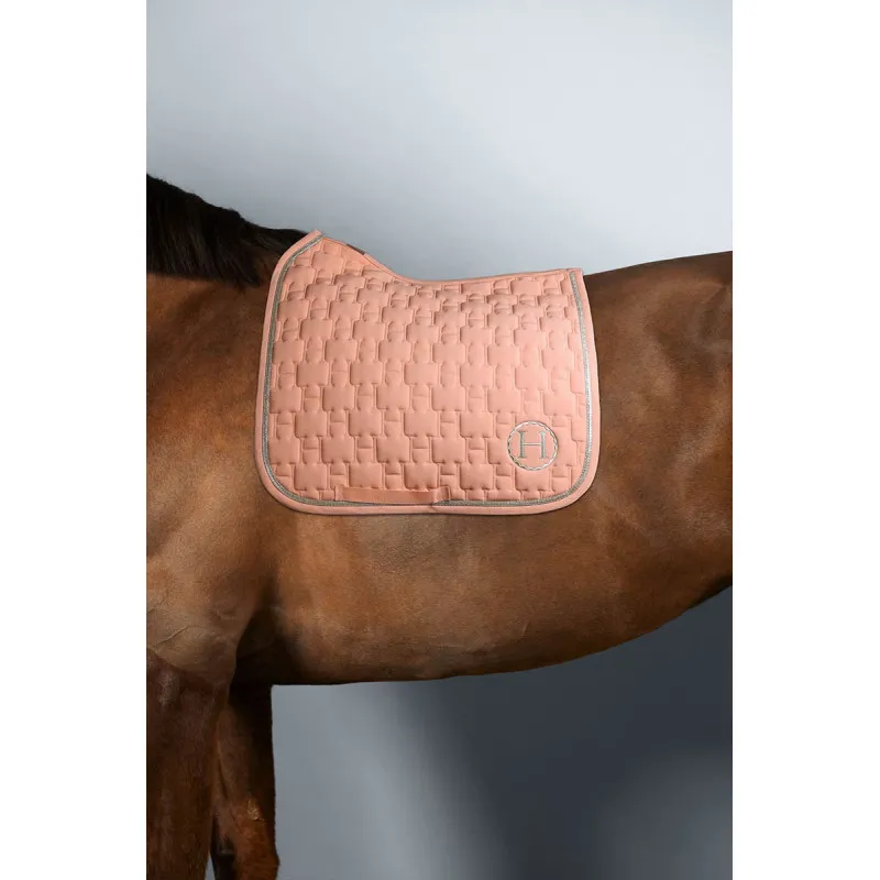 HARCOUR - Tapis de dressage Sirnali - Cheval - Abricot Quantit Limite