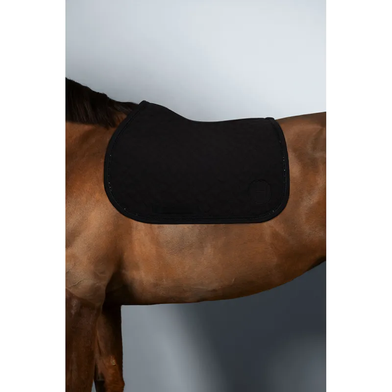 Meilleure Vente HARCOUR - Tapis de selle Saphir - Cheval - Noir