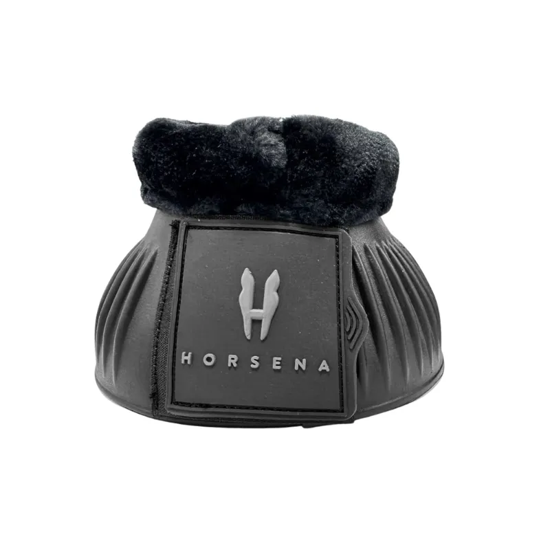 HORSENA - Cloches en mouton synthtique - S - Noir Produit De Marque