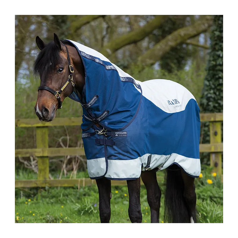 HORSEWARE - Chemise anti-mouches Rambo Summer Series - 6'0 (130 cm ) - Marine / Gris Seulement Aujourdhui