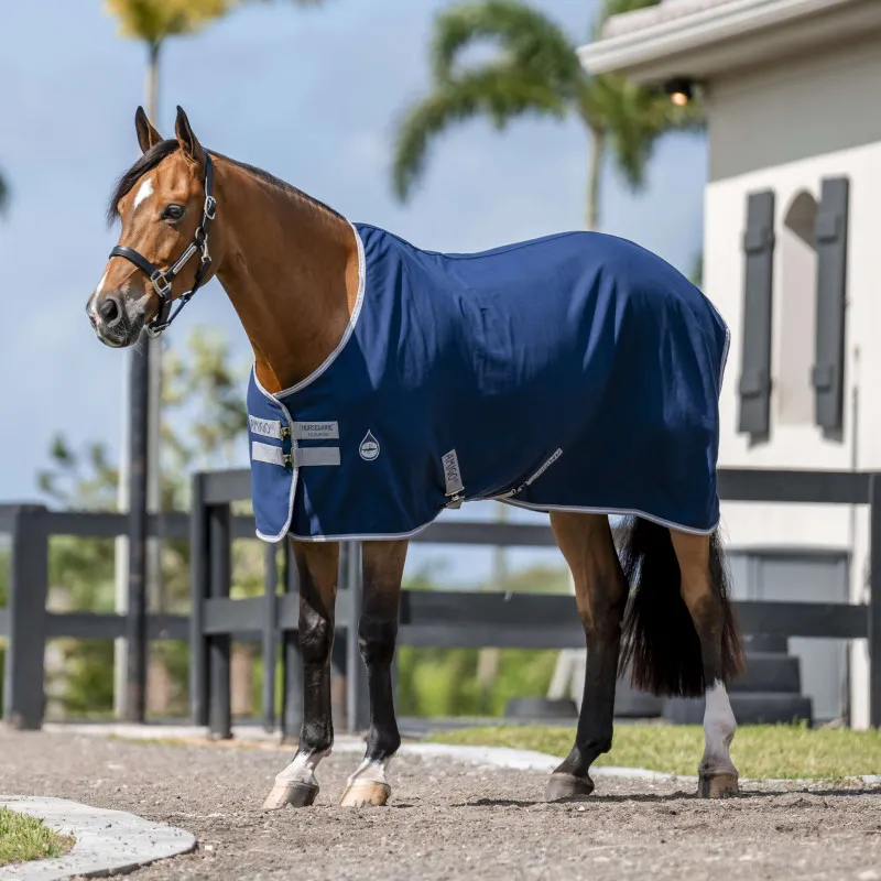 HORSEWARE - Chemise de boxe polyester Amigo - 6'0 (130 cm ) - Marine Offre Limite