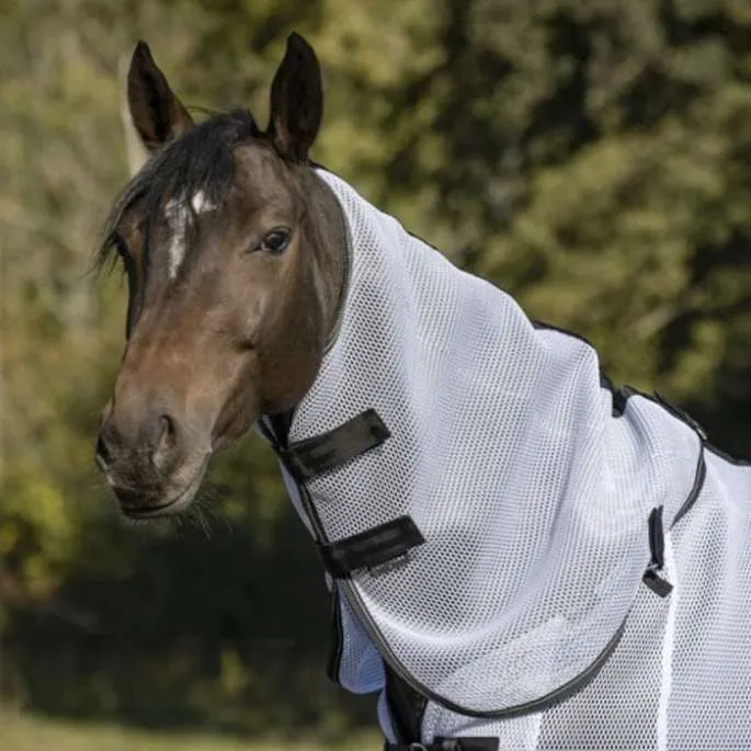 Couvre-cou 3D Mesh - Equithme - blanc - poney (pony ) Bon March