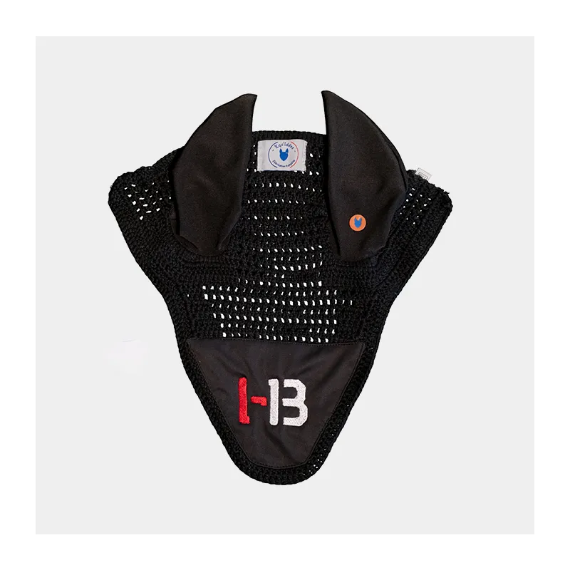 I-BRIDE – Bonnet – Cheval – Noir / Rouge Satisfait Ou Rembours