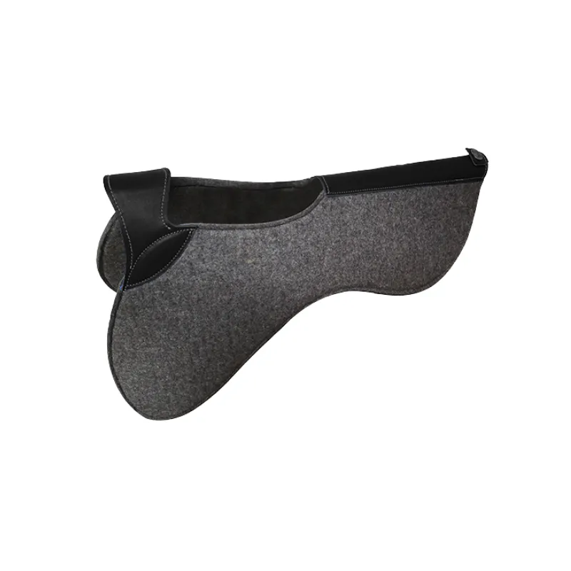 Dernier Modle JUMPIN - Amortisseur feutre gris et cuir - Cheval - Noir