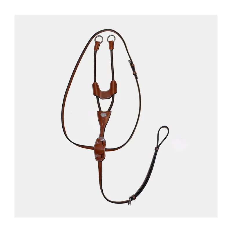 JUMPIN - Martingale lastique anneaux - Collection Week - Cheval - Acajou Solde