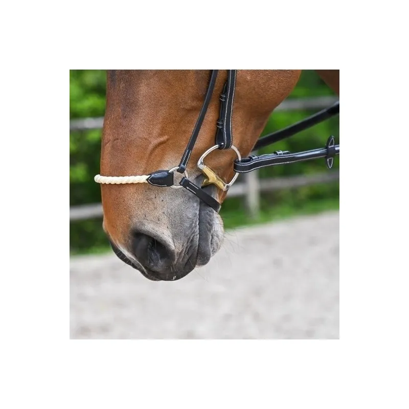 JUMPIN – Muserolle allemande corde – Collection Week – Cheval – Noir Quantit Limite